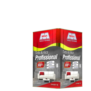 TINTA ACRILICA PROFISSIONAL BRANCO 18L MEGA