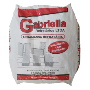 ARGAMASSA REFRATARIA 10KG GABRIELLA