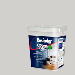 TINTA ACR COBRE BEM 18LT CINZA ESCALADA RESICOLOR