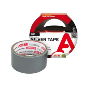 FITA ADESIVA SILVER TAPE PRATA 45MMX25M ADERE