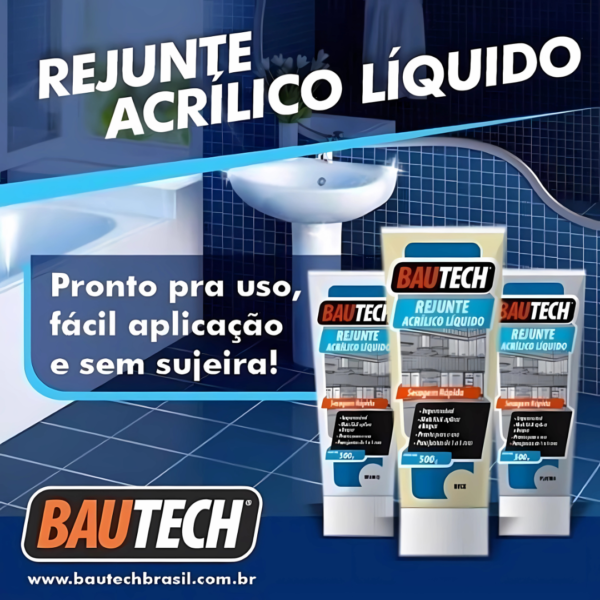 REJUNTE ACRILICO.LIQUIDO BG 470G -BAUTECH - Image 2