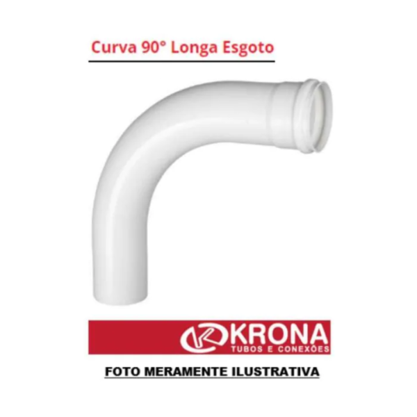 CURVA ESG LONGA 40MM x 90 KRONA - Image 2