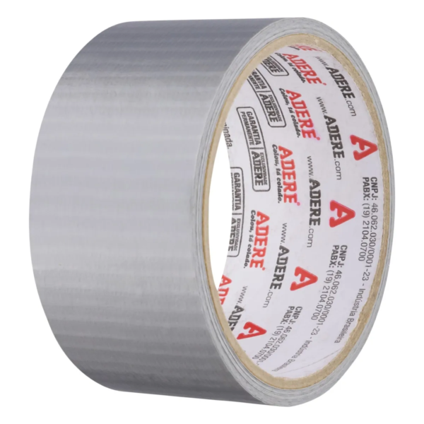 FITA ADESIVA SILVER TAPE PRATA 45MMX25M ADERE - Image 2