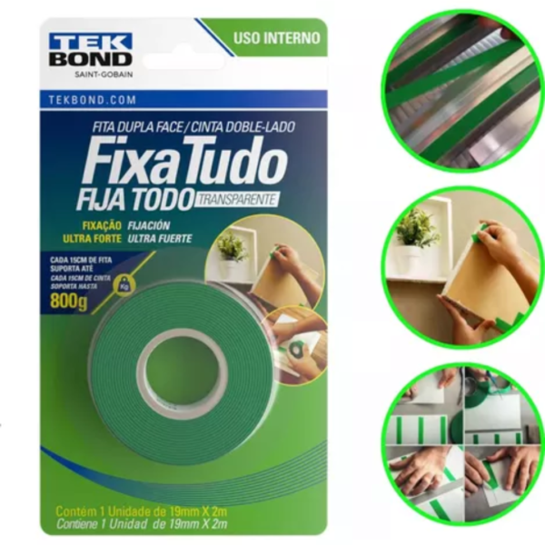 FITA ACR DUPLA FACE INT 19MMX2 - TEKBOND - Image 2