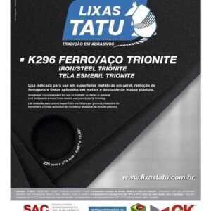 LIXA FERRO P-080-221T - ALCAR/WORKER/TATU