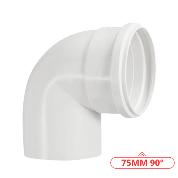 JOELHO ESG  75MM x 90 KRONA