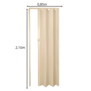 PORTA SANF.PVC BEGE 0,85 PERMATTI