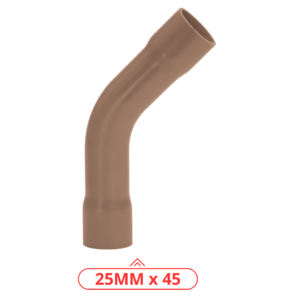 CURVA SOLD.25MM x 45 AMANCO