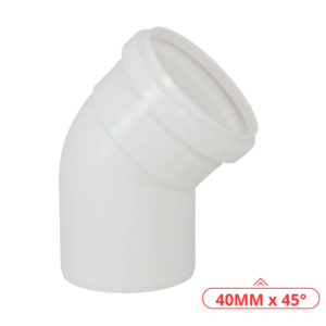 JOELHO ESG 40MM x 45° - KRONA
