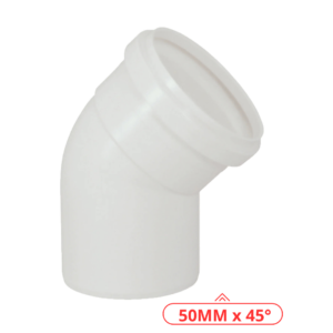 JOELHO ESG 50MM x 45° KRONA
