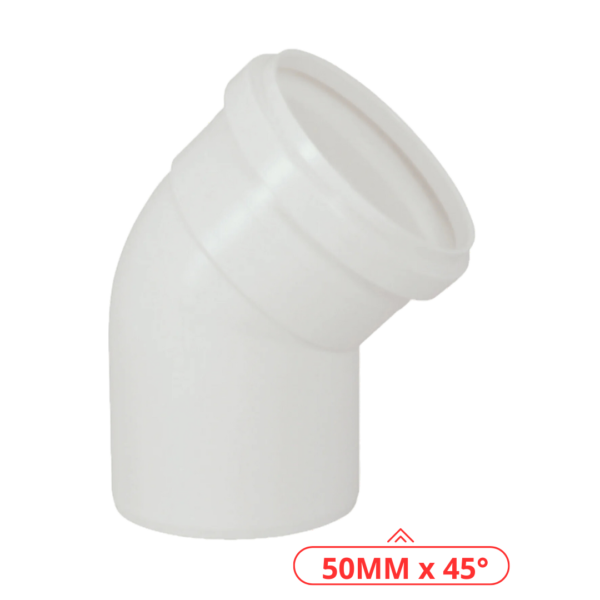 JOELHO ESG 50MM x 45° KRONA
