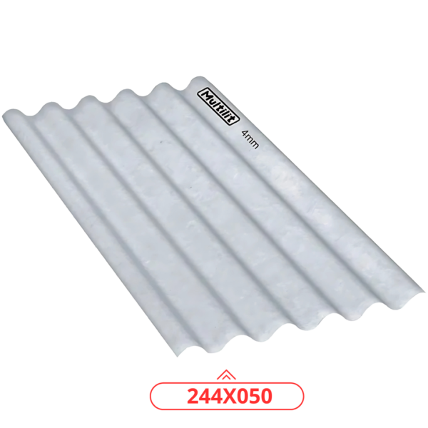TELHA COMUM 244X050-4MM MULTILIT