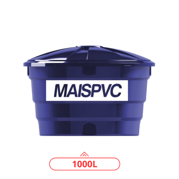 CX DAGUA 1000LTS C/ TAMPA MAIS PVC