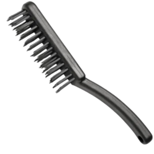 ESCOVA ACO BASE PLAST 280X40 MM 5 FILEIRAS MAX METAL