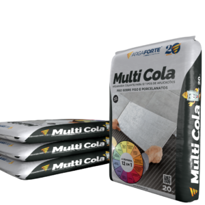 ARGAMASSA FLEXIVEL MULTI COLA PISO SOBRE PISO AC3 20KG ARGAFORTE
