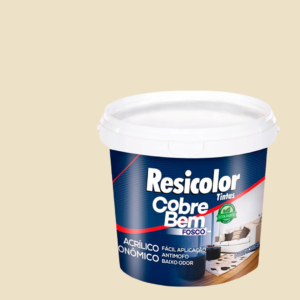 TINTA ACR COBRE BEM 3,6LT PALHA RESICOLOR