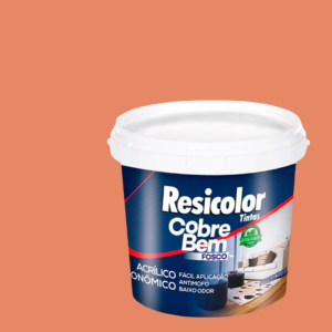 TINTA ACR COBRE BEM 3,6LT TANGERINA RESICOLOR