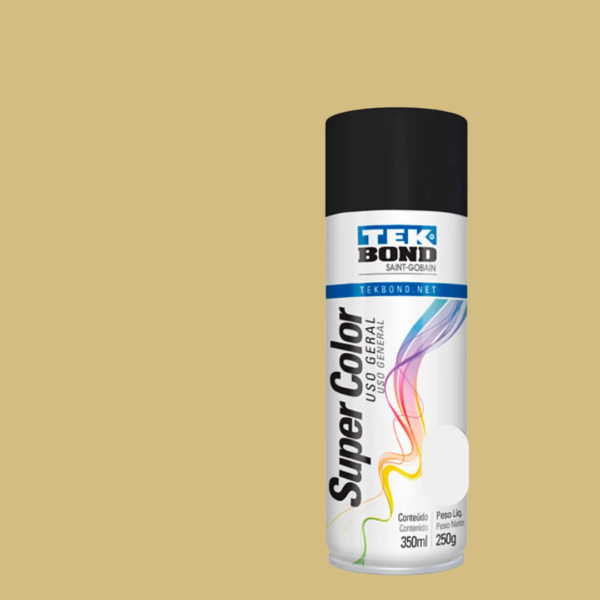 TINTA SPRAY USO GERAL DOURADO 350ML/250G TEKBOND