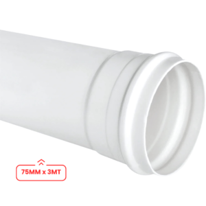 TUBO ESG 75MM 3M FRACIONADO MULTILIT
