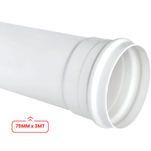 TUBO ESG 75MM 3M FRACIONADO MULTILIT
