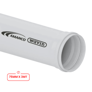 TUBO ESG 75MM 3M FRACIONADO AMANCO