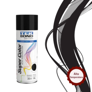 TINTA SPRAY PR ALTA TEMP 350ML 250G TEKBOND