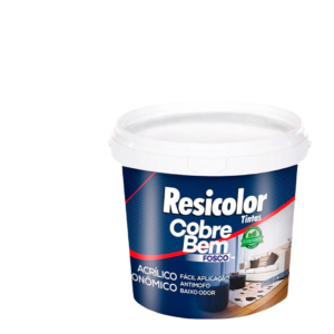 TINTA FOSCA 3,6L PALHA SUPER COBERTURA - RESICOLOR