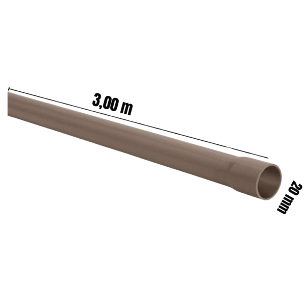 TUBO SOLDAVEL 20MM X 3M FRACIONADO AMANCO - Image 2