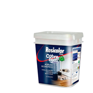 TINTA ACR COBRE BEM 18LT BRANCO RESICOLOR