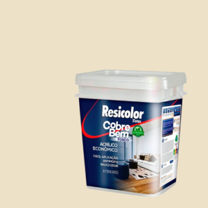 TINTA ACR COBRE BEM 18LT PALHA RESICOLOR