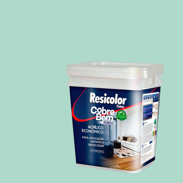 TINTA ACR COBRE BEM 18LT VDE PISCINA RESICOLOR