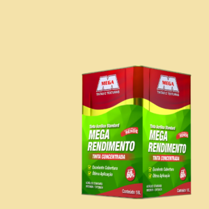 TINTA ACRILICA PROFISSIONAL PALHA 18L BALDE MEGA
