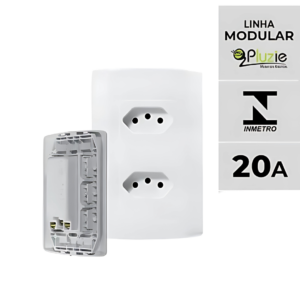 TOMADA DES  2P+T 20A 250V PT-PLUZIE