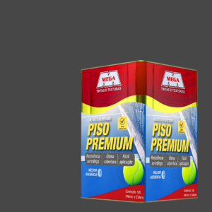 TINTA PISO PREMIUM CINZA CHUMBO  18L MEGA