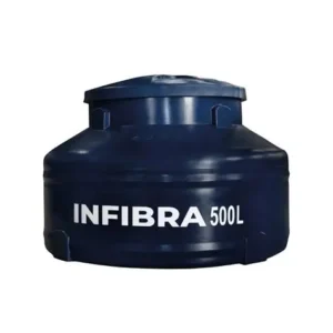 CX DAGUA INFIBRA 500LT C/TAMPA GARRAFAO