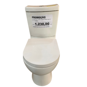 KIT VASO COMP. CX ACOPL. CHAMPION BRANCO AGNES 181