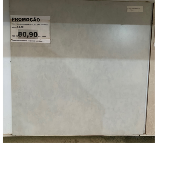 PORC.CEMENTO CONCRETO. ACT 84X84- ELIZABETH - Imagem 2