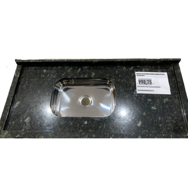 PIA GRANITO VERDE PEROLA 120X55 RA BATISTA