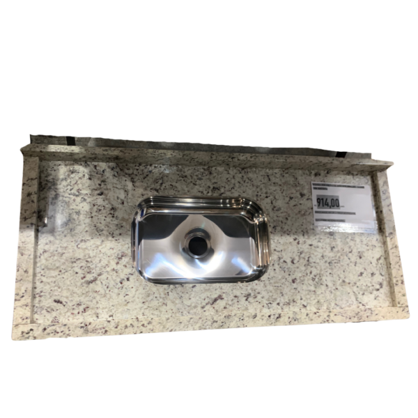 PIA GRANITO BRANCO DALLAS 120X55 RA BATISTA