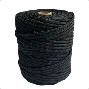 CORDA TRANC. PRETA PET 5MM CORTAG