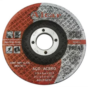 DISCO DESBASTE 4/12 115X6,4X22,2MM -ALCAR