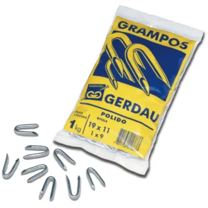 GRAMPO POL.1X9  1KG - GERDAU