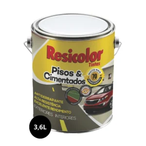 TIN PISO 3,6L MARROM ACETINADO -RESICOLOR